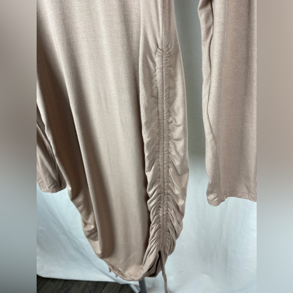 Melrose and Market Side Ruched Long Sleeve Dress Size Medium NWT - Picture 10 of 13